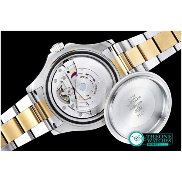 Rolex - YachtMaster Mens YG/SS Grey BP Asia 2836 Mod3135