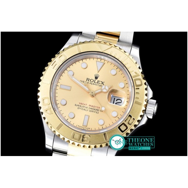 Rolex - YachtMaster Mens YG/SS Gold BP Asia 2836 Mod3135