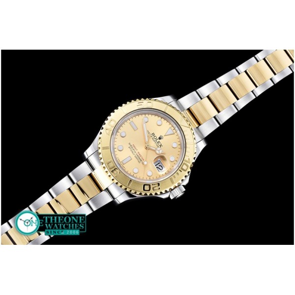 Rolex - YachtMaster Mens YG/SS Gold BP Asia 2836 Mod3135