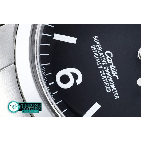 Rolex - Exp 1 Ref. 1016 Cartier SS/SS Black Swiss 2836