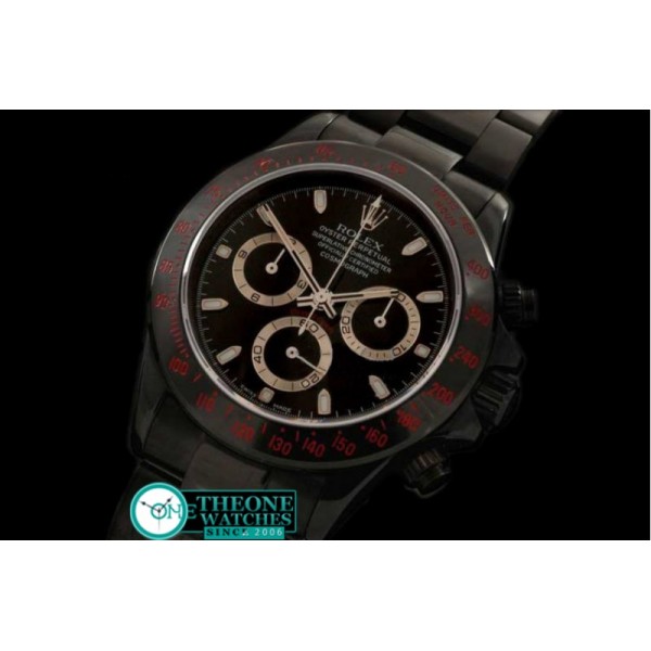 Rolex - Pro Hunter Daytona Red MK1 PVD Black A-7750 28800