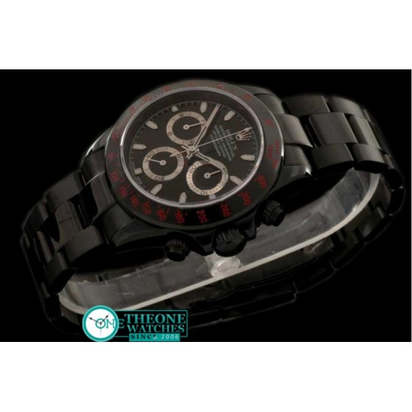 Rolex - Pro Hunter Daytona Red MK1 PVD Black A-7750 28800