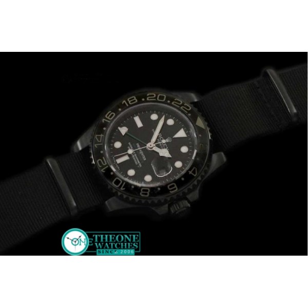 Rolex - Pro Hunter GMT Master II PVD Black Ceramic Bez Swiss 2836