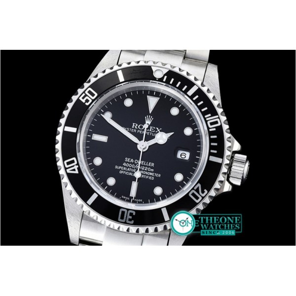 Rolex - Classic SeaDweller 16600 SS/SS Blk BP MY9015 Mod3135