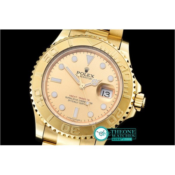 Rolex - YachtMaster Mens YG/YG Wrapped Gold BP Swiss 2836