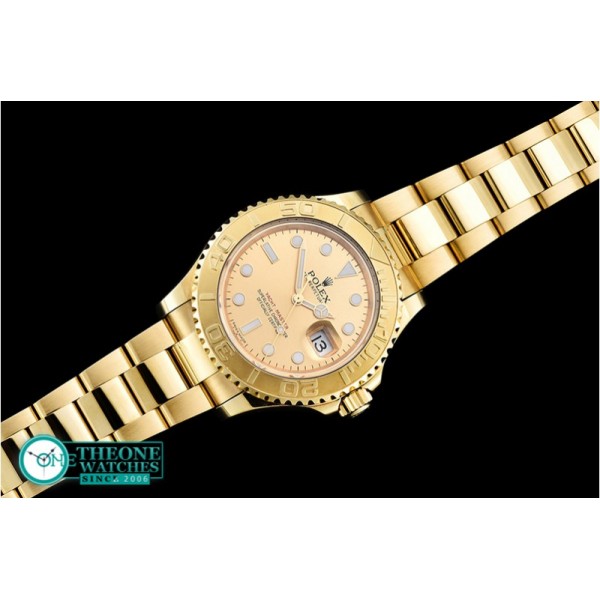 Rolex - YachtMaster Mens YG/YG Wrapped Gold BP Swiss 2836