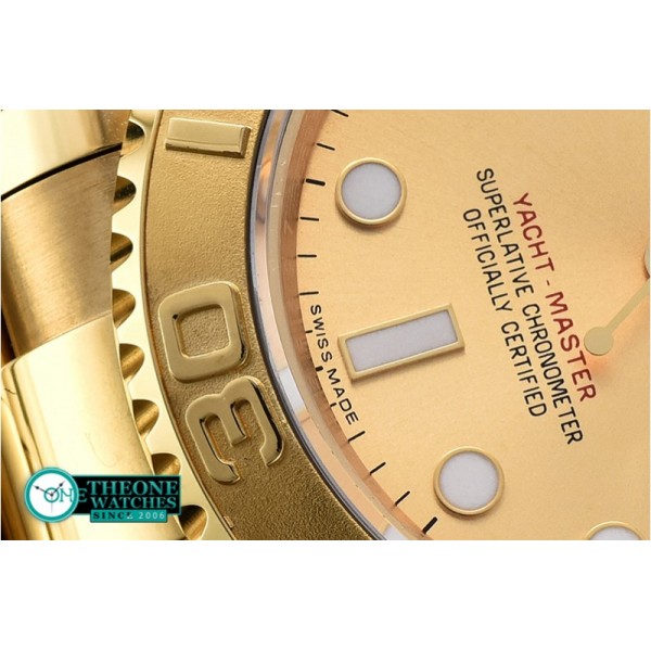 Rolex - YachtMaster Mens YG/YG Wrapped Gold BP Swiss 2836