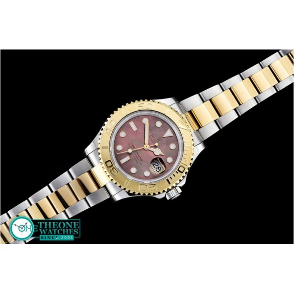 Rolex - YachtMaster YG/SS Tahitian MOP BP MY9015 Mod3135