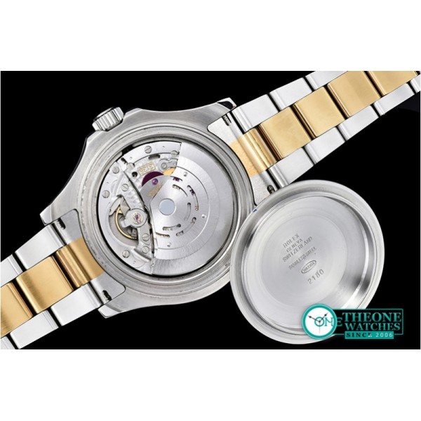 Rolex - YachtMaster YG/SS White/Blk BP MY9015 Mod3135