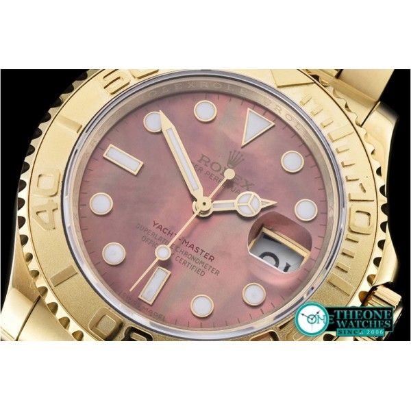 Rolex - YachtMaster YG/YG Tahitian MOP BP MY9015 Mod3135