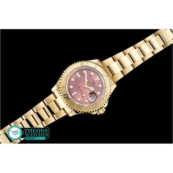 Rolex - YachtMaster YG/YG Tahitian MOP BP MY9015 Mod3135
