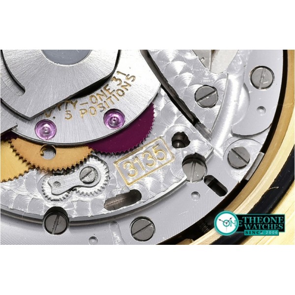 Rolex - YachtMaster YG/YG White/Blk BP MY9015 Mod3135