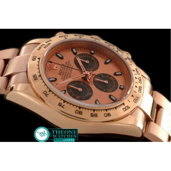 Rolex - 2008 RG/RG Rose Gold Stick A-7750 Sec@6