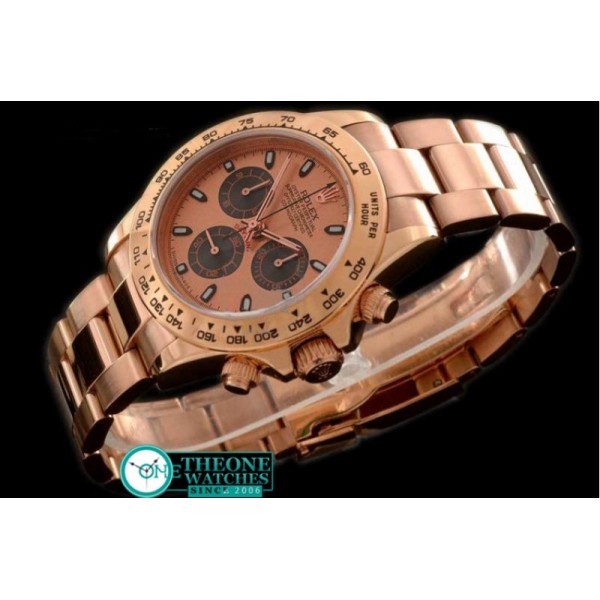 Rolex - 2008 RG/RG Rose Gold Stick A-7750 Sec@6