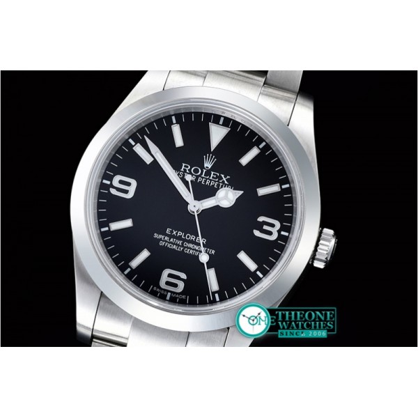 Rolex - Explorer 1 Ref.214270 39mm SS/SS Black Noob A2824