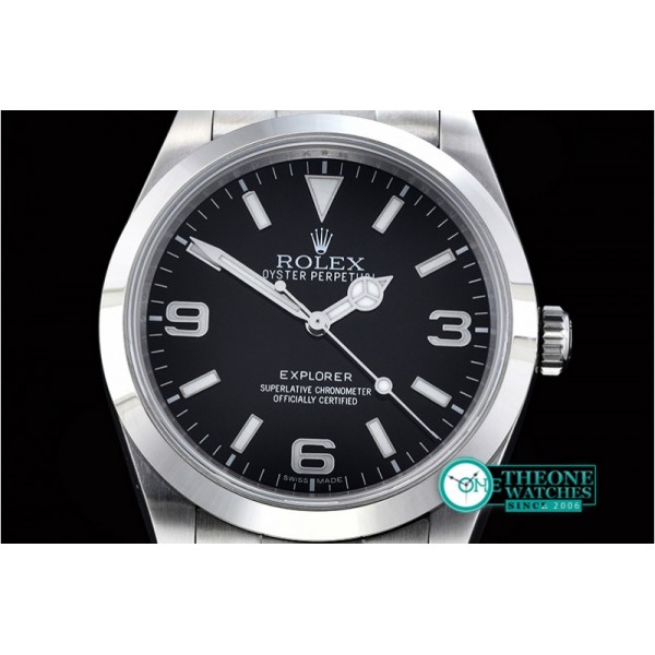 Rolex - Explorer 1 Ref.214270 39mm SS/SS Black Noob A2824