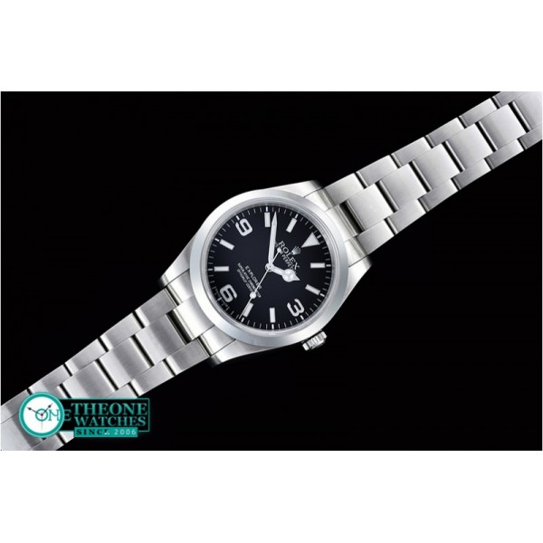 Rolex - Explorer 1 Ref.214270 39mm SS/SS Black Noob A2824