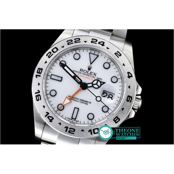 Rolex - Explorer II SS/SS Wht Noob A3187 CHS Hour Hand Adj