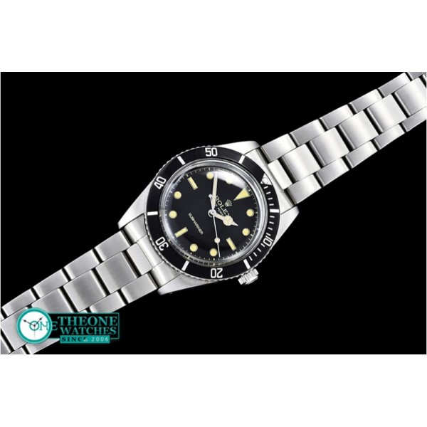 Rolex - Vintage Sub Ref 6200 SS/SS Black Asia 2836