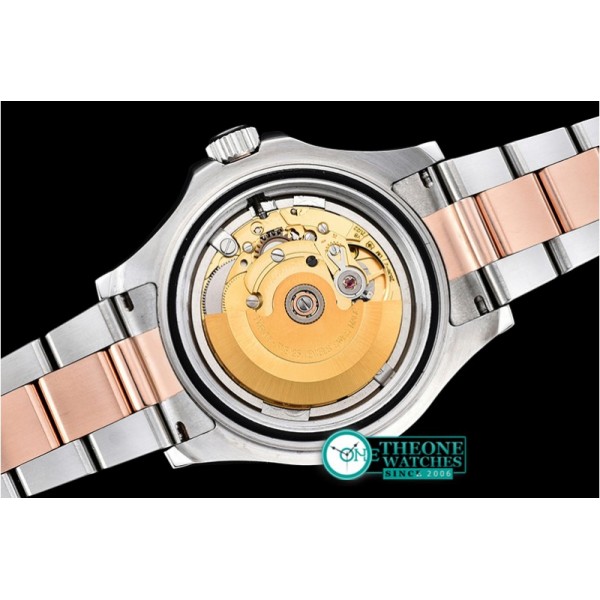 Rolex - YachtMaster Men 18K Wrapped RG/SS Brown BP Swiss 2836