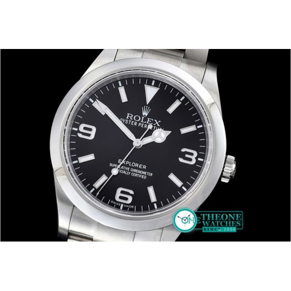 Rolex - Explorer 1 Ref.214270 39mm V2 SS/SS Black JF A3132