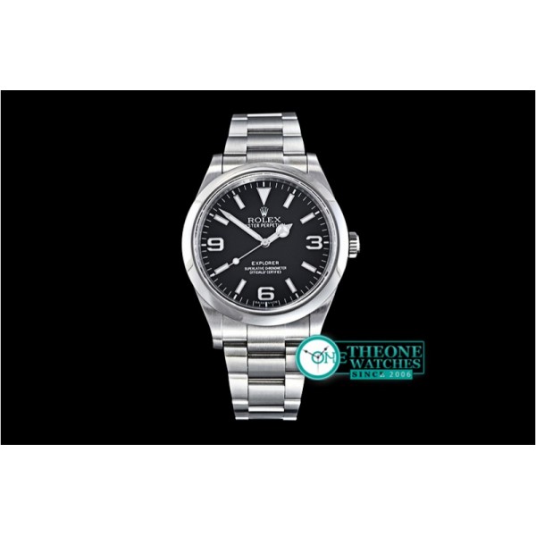 Rolex - Explorer 1 Ref.214270 39mm V2 SS/SS Black JF A3132