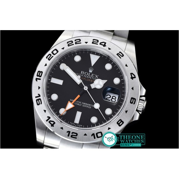 Rolex - Explorer II SS/SS Blk Noob A3187 CHS Hour Hand Adj