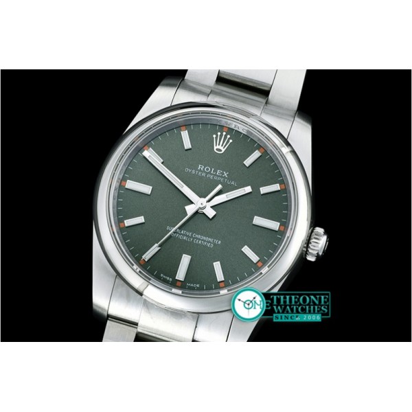 Rolex - Oyster Pert. 39mm 114200 SS/SS Green ANF A2836