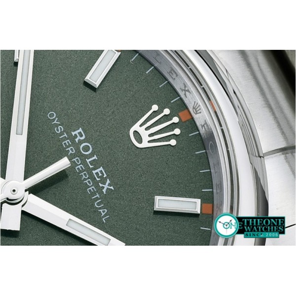 Rolex - Oyster Pert. 39mm 114200 SS/SS Green ANF A2836