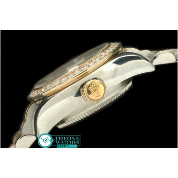 Rolex - SS/YG Jubilee MOP Gold Diamond Swiss Eta 2671-2