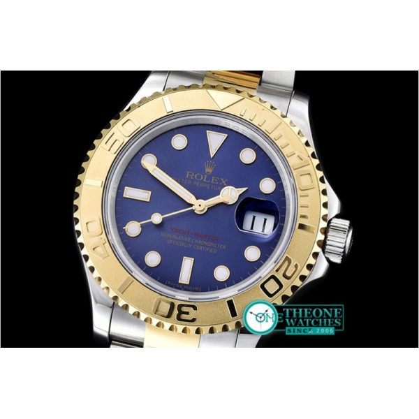 Rolex - YachtMaster Ref.116623 YG/SS Blue BP A3135 Mod