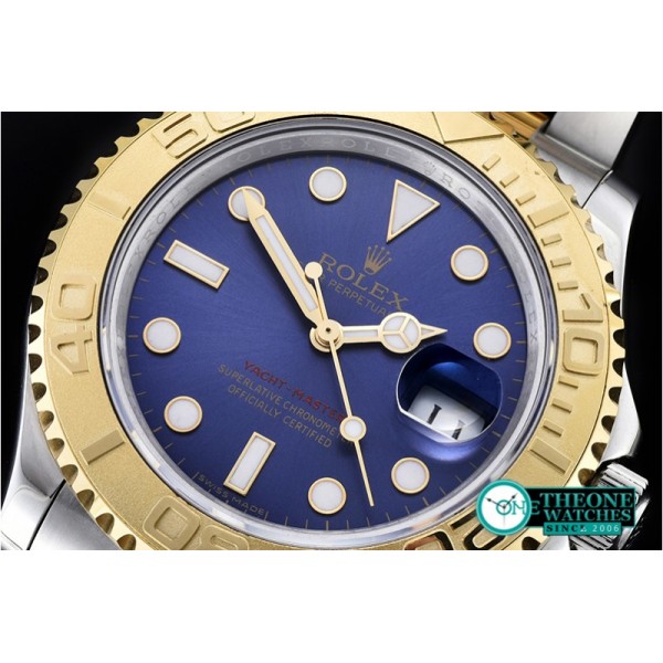 Rolex - YachtMaster Ref.116623 YG/SS Blue BP A3135 Mod