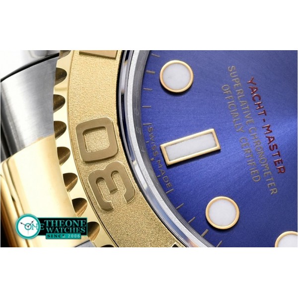 Rolex - YachtMaster Ref.116623 YG/SS Blue BP A3135 Mod