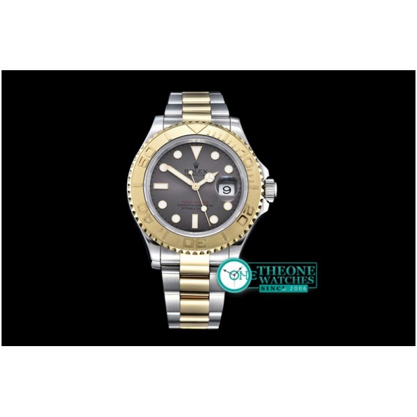 Rolex - YachtMaster Ref.116623 YG/SS Grey BP A3135 Mod