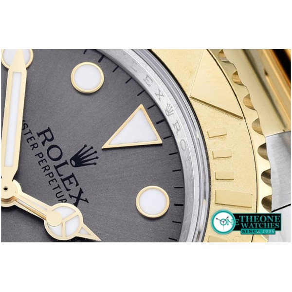 Rolex - YachtMaster Ref.116623 YG/SS Grey BP A3135 Mod