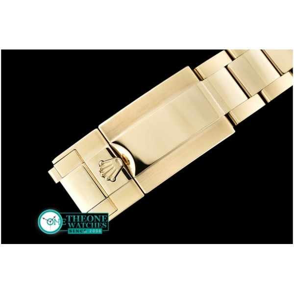 Rolex - YachtMaster Ref.116628 YG/YG Blue BP A3135 Mod
