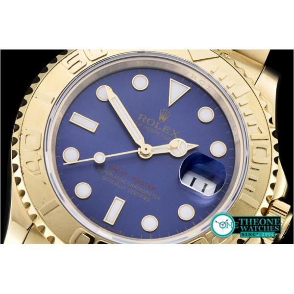 Rolex - YachtMaster Ref.116628 YG/YG Blue BP A3135 Mod