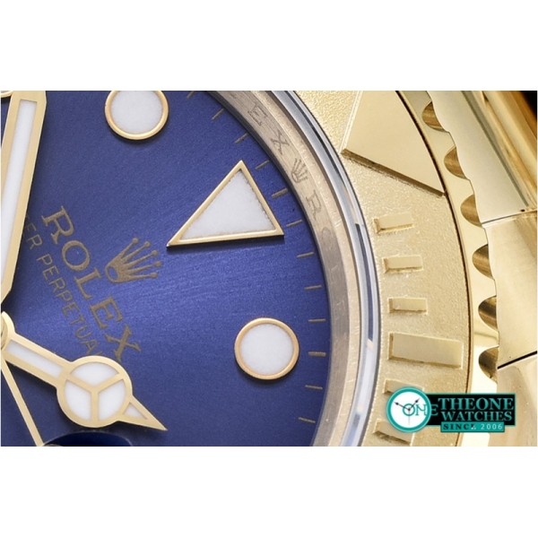Rolex - YachtMaster Ref.116628 YG/YG Blue BP A3135 Mod