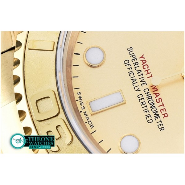 Rolex - YachtMaster Ref.116628 YG/YG Gold BP A3135 Mod