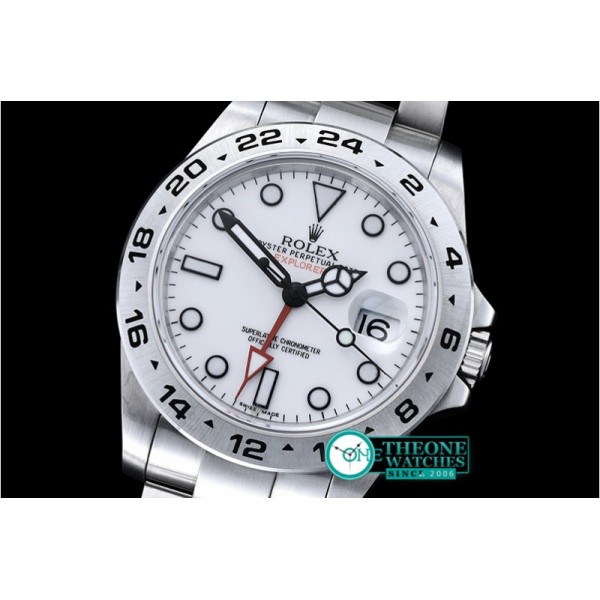 Rolex - Explorer II Ref.216570 SS/SS Wht BP A3187 Mod