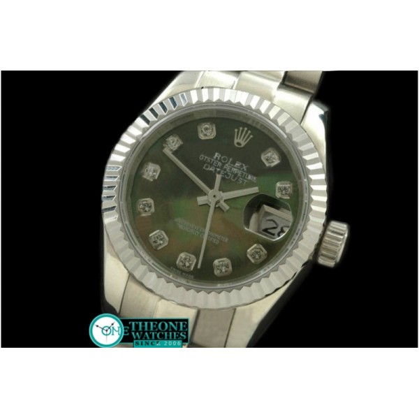 Rolex - SS President MOP Green Diamond Swiss Eta 2671-2