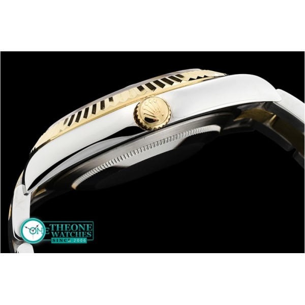 Rolex - DJ2 41mm Oyst Flt YG/SS Dark Grey Diam BP A3136 Mod