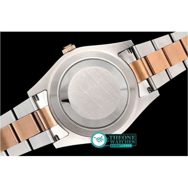 Rolex - DJ2 41mm Oyst Flt RG/SS Light Grey Stk BP A3136 Mod