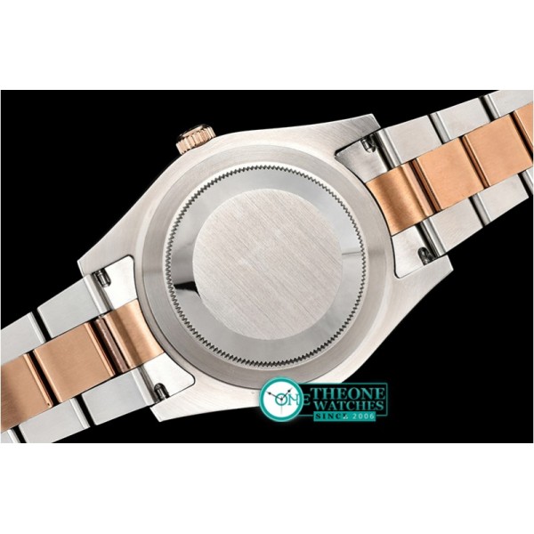 Rolex - DJ2 41mm Oyst Flt RG/SS Rose Gold Roman BP A3136 Mod