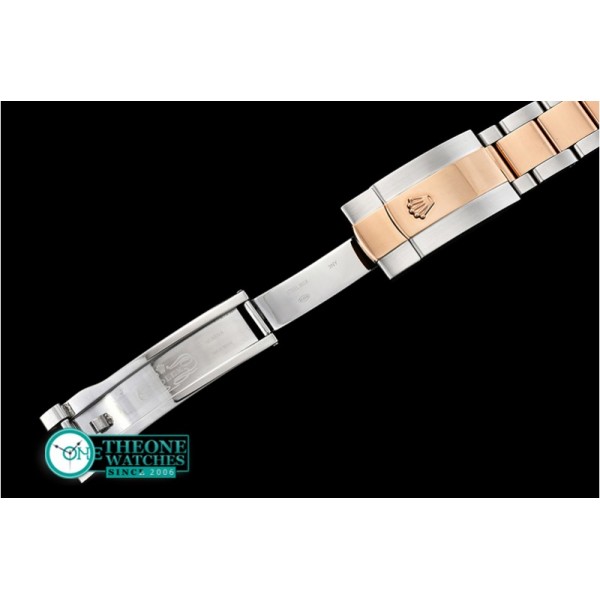 Rolex - DJ2 41mm Oyst Flt RG/SS Brown Roman BP A3136 Mod