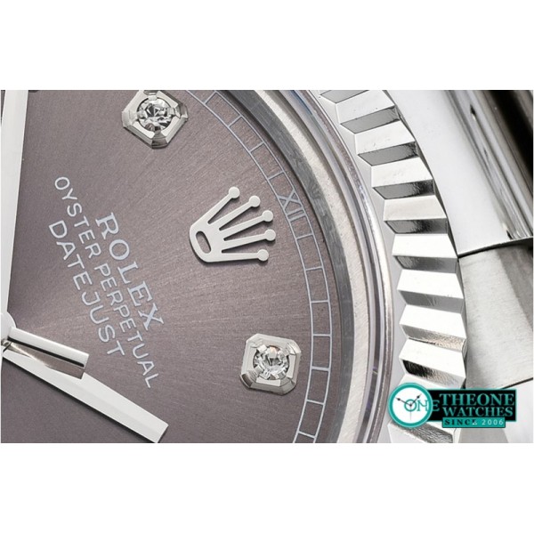 Rolex - DJ2 41mm Oyst Flt SS/SS D.Grey Diam BP A3136 Mod