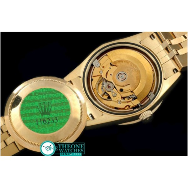 Rolex - YG/YG President MOP Gold Diamond Swiss Eta 2836-2