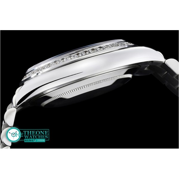 Rolex - DayDate 228206 SS/SS Blk Diam Baug BP A3255 Mod