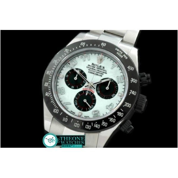 Rolex - SS/PVD P-White Numeral Asia 7750 Running Secs @ 6