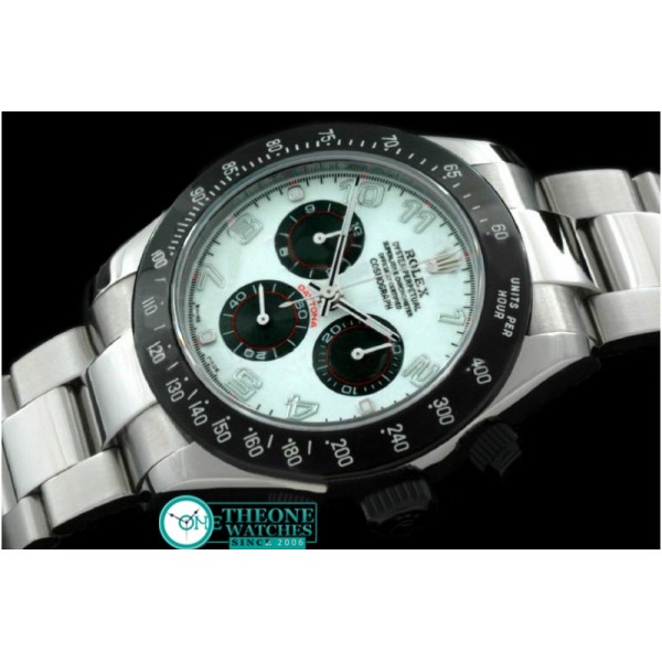 Rolex - SS/PVD P-White Numeral Asia 7750 Running Secs @ 6